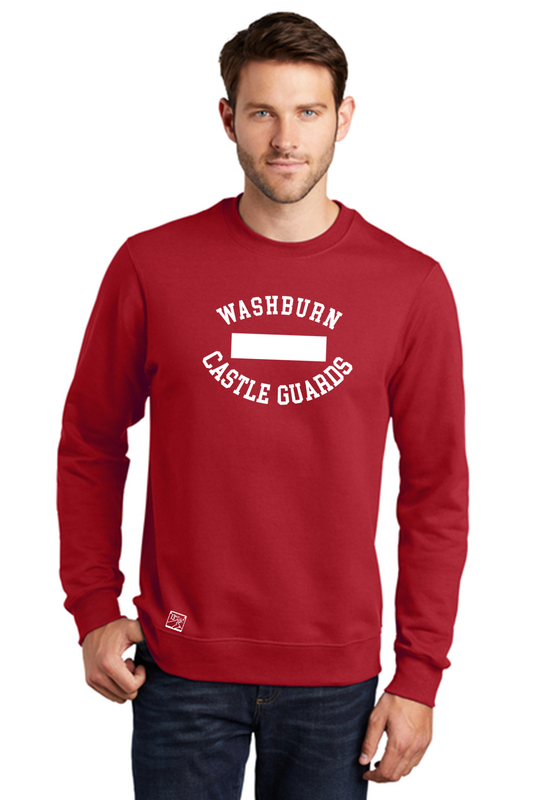 Washburn Castleguards Throwback crew neck sweatshirt