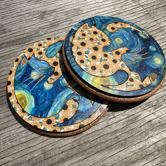 Cat Coasters