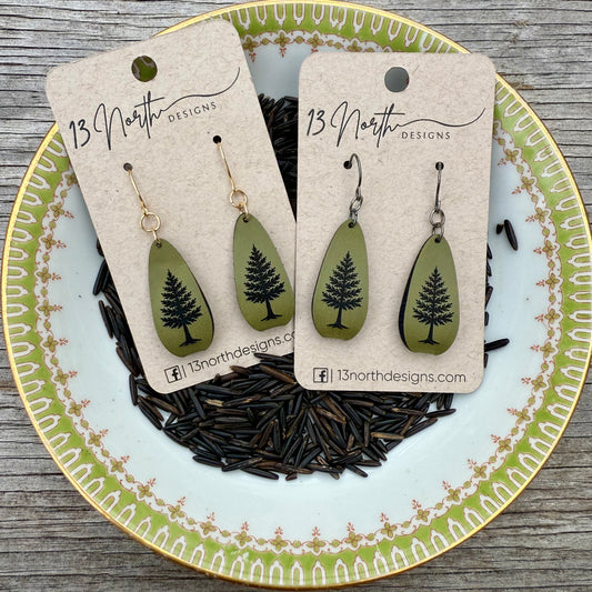 Northwoods Pine Earrings